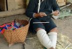 Village lanten Luang Namtha Laos