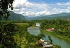 Rivière Vang Vieng Laos