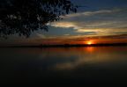 thakhek coucher soleil mekong