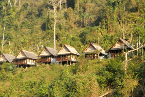 bungalow Nong Khiaw Riverside Laos