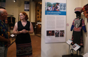 Visite avec une experte du TAEC à Luang Prabang