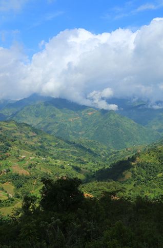 paysage panorama montagne