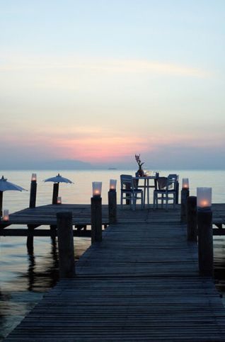 plage privee knai bang chai Kep Cambodge