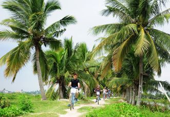 balade a velo campagne hoi an