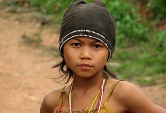 Fille ethnique Nord Ouest Laos