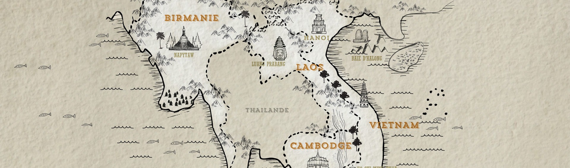 Carte indochinoise