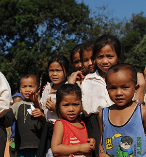enfants laos