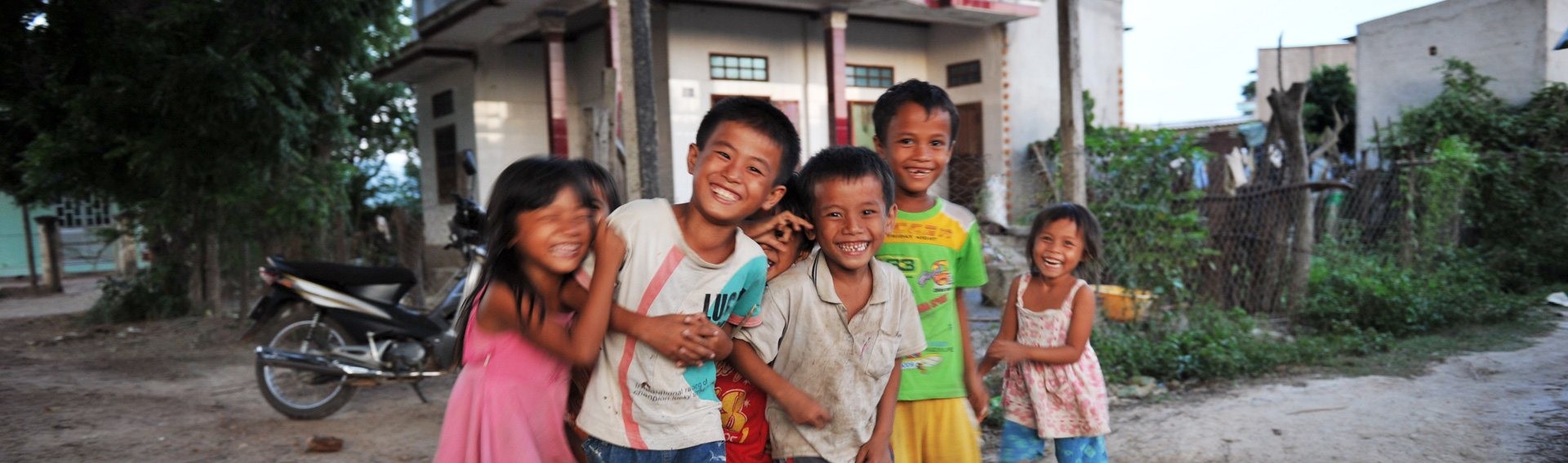 Enfants à Binh Thuan, Vietnam