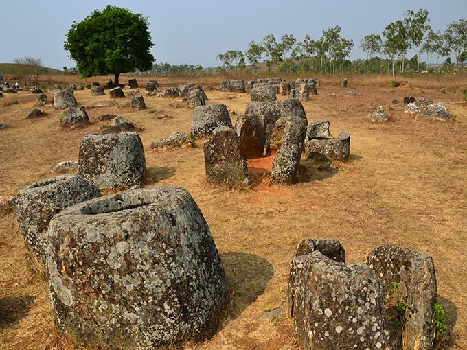pierres de plaine de jarres