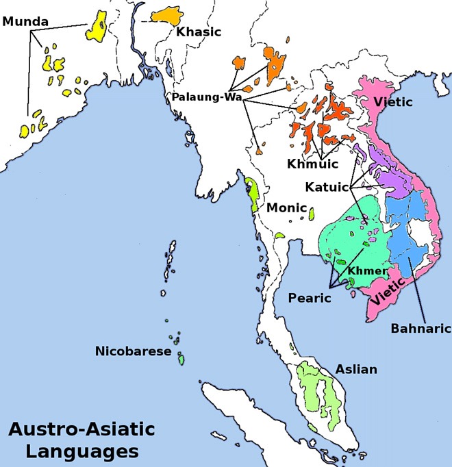 langues austro asiatique