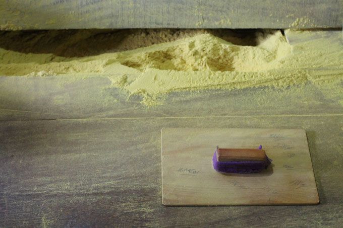 poudre substances vegetales odoriferantes