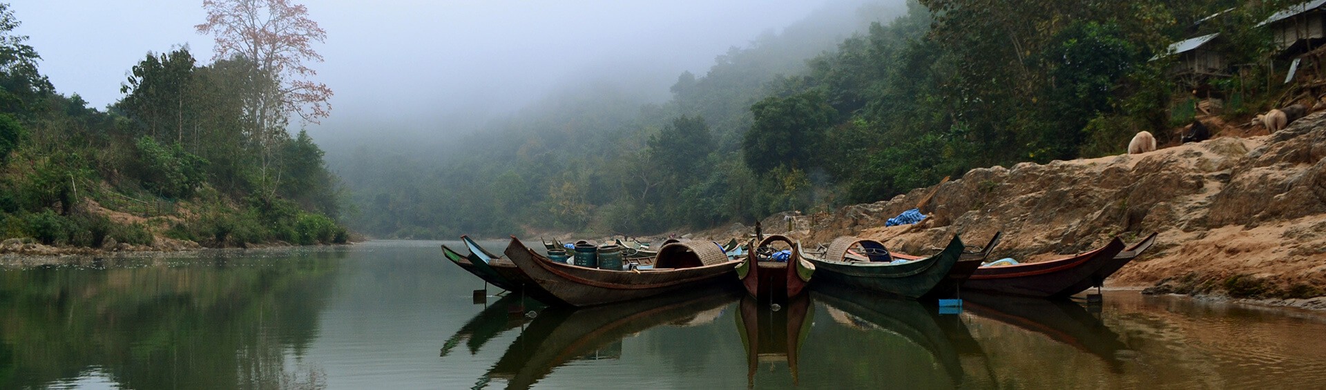 Rivière Luang Namtha Laos