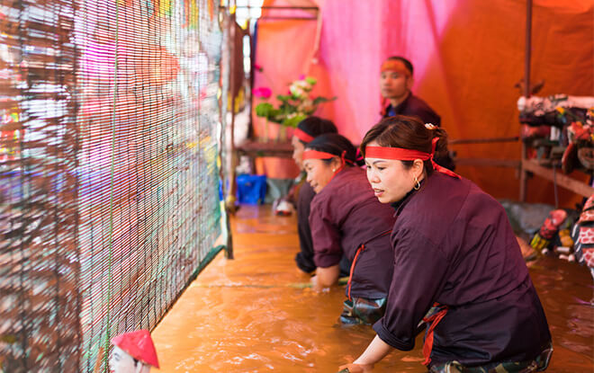 spectacle marionnettes sur l'eau