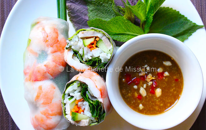 Rouleaux de printemps de Miss Tâm 