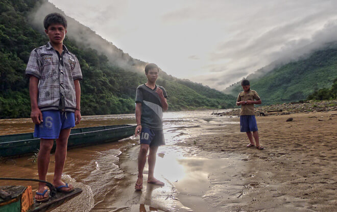 Rivière Xekong Laos