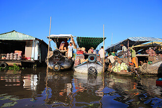 marche flottant soc trang
