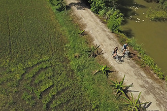 balade velo  ninh binh