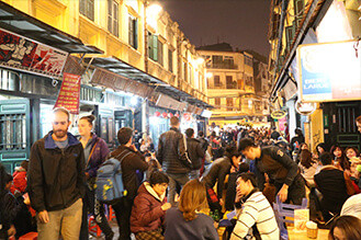 rue ta hien vieux quartier hanoi