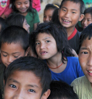Enfants Laos