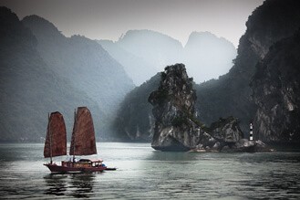 croisière dans la baie d'Halong