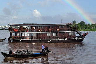 bateau delta mekong vietnam