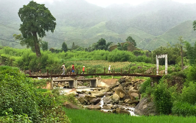 Randonnée dans le cadre sublime du Nord Vietnam