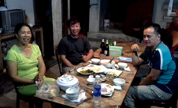 Thanh et Lien sont devenus nos amis, même nos membres de famille