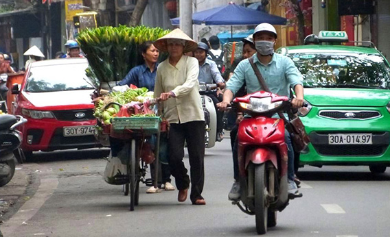 A Hanoi, la capitale du Vietnam