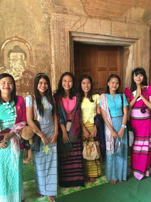 Belle rencontre avec la population birmane