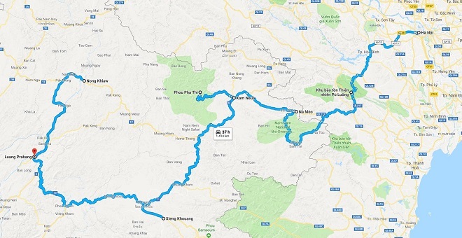 carte voyage inspection laos