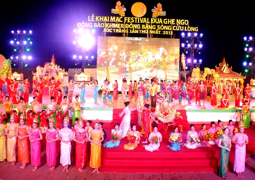 fete khmer, sud vietnam