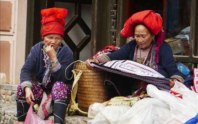 Femmes Dao Rouge à Sapa
