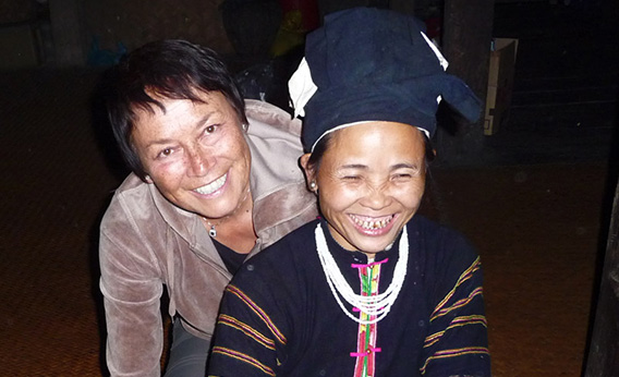 Mireille chez les Lolo noirs en 2013