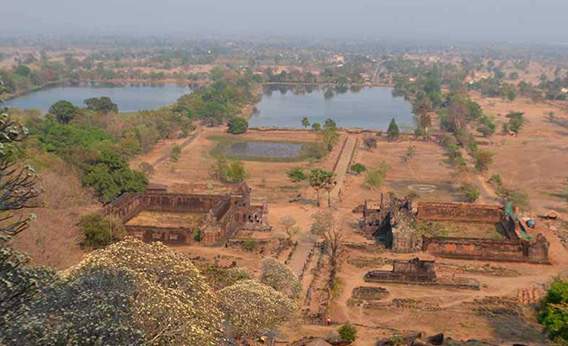 Le vestige de Vat Phou