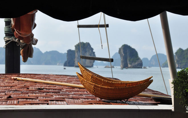 Excursion dans la baie d'Halong