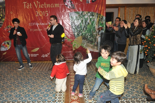 la soirée de réveillon de Têt 