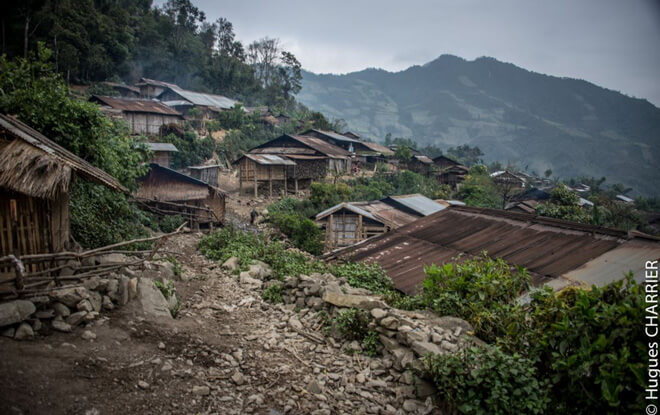 Village Yapa, Nord du Laos