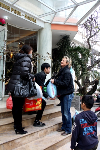 Chacun est reparti avec beaucoup de cadeaux 