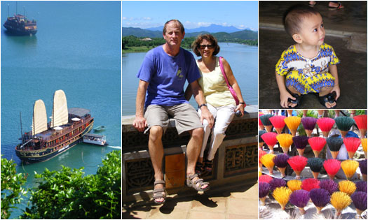 Voyage à la plage au Vietnam