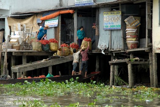 Livraison à Cai Be, Vietnam