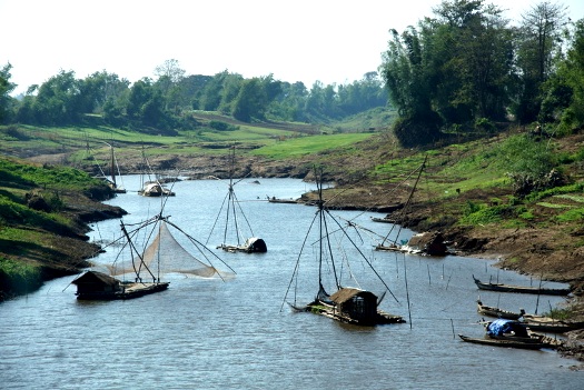 rivière au cambodge