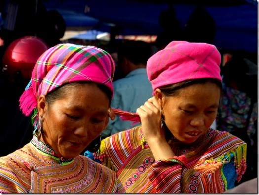Au marché Bac Ha - Nord Vietnam