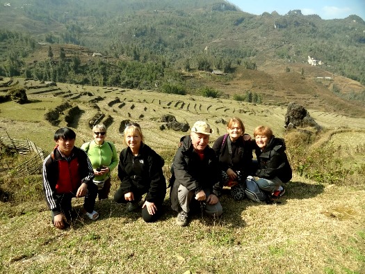 Paysage magnifique au Nord Vietnam 