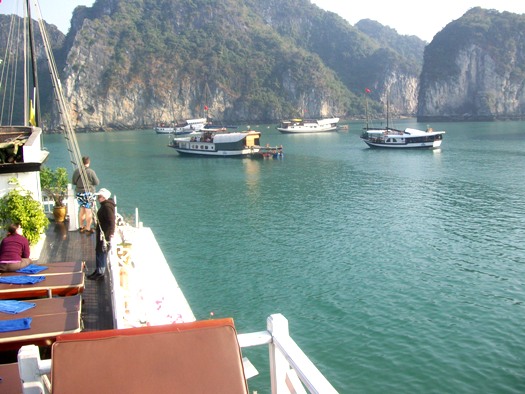 Séjour au Vietnam: Baie d'Halong