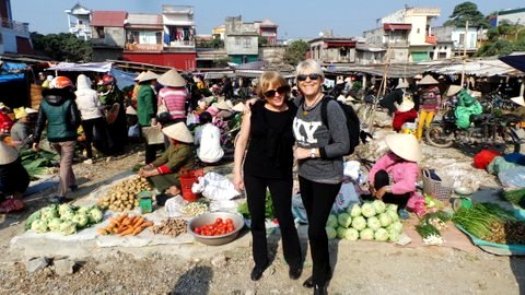 Séjour au Vietnam: Marché authentique dans le Delta du Fleuve Rouge 