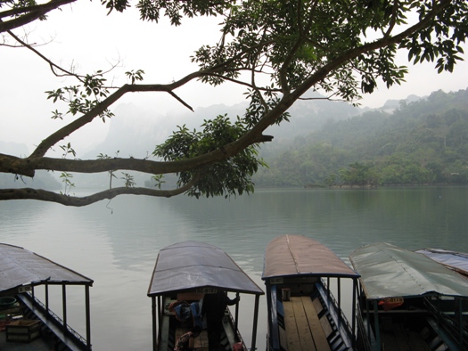 Voyage au Vietnam: lac de Ba be 