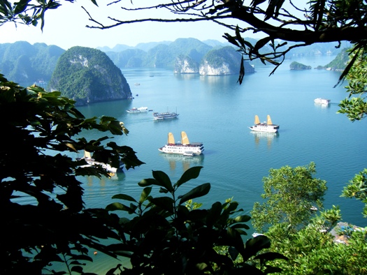 vacances au vietnam, baie d'halong