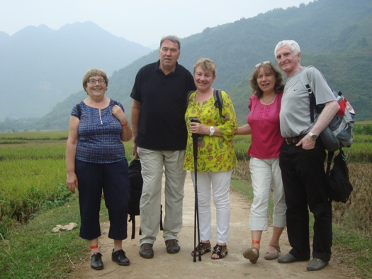 Beau panorama de Mai Hich