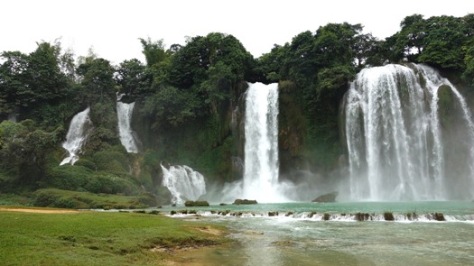 cascade ban gioc, cao bang, nord vietnam