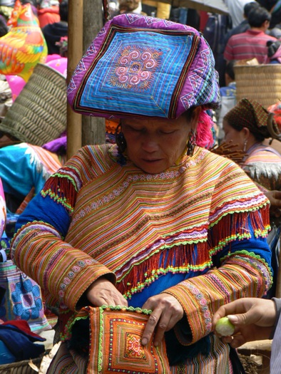 marché ethnique de Bac Ha, Nord Vietnam